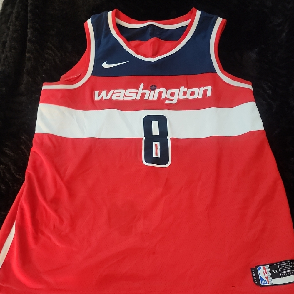 Washington Basketball Jersey Red and Blue
